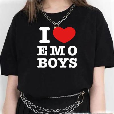 I Love My Girlfriend camiseta mujer gráfica cómic verano camiseta femenina ropa anime Unisex