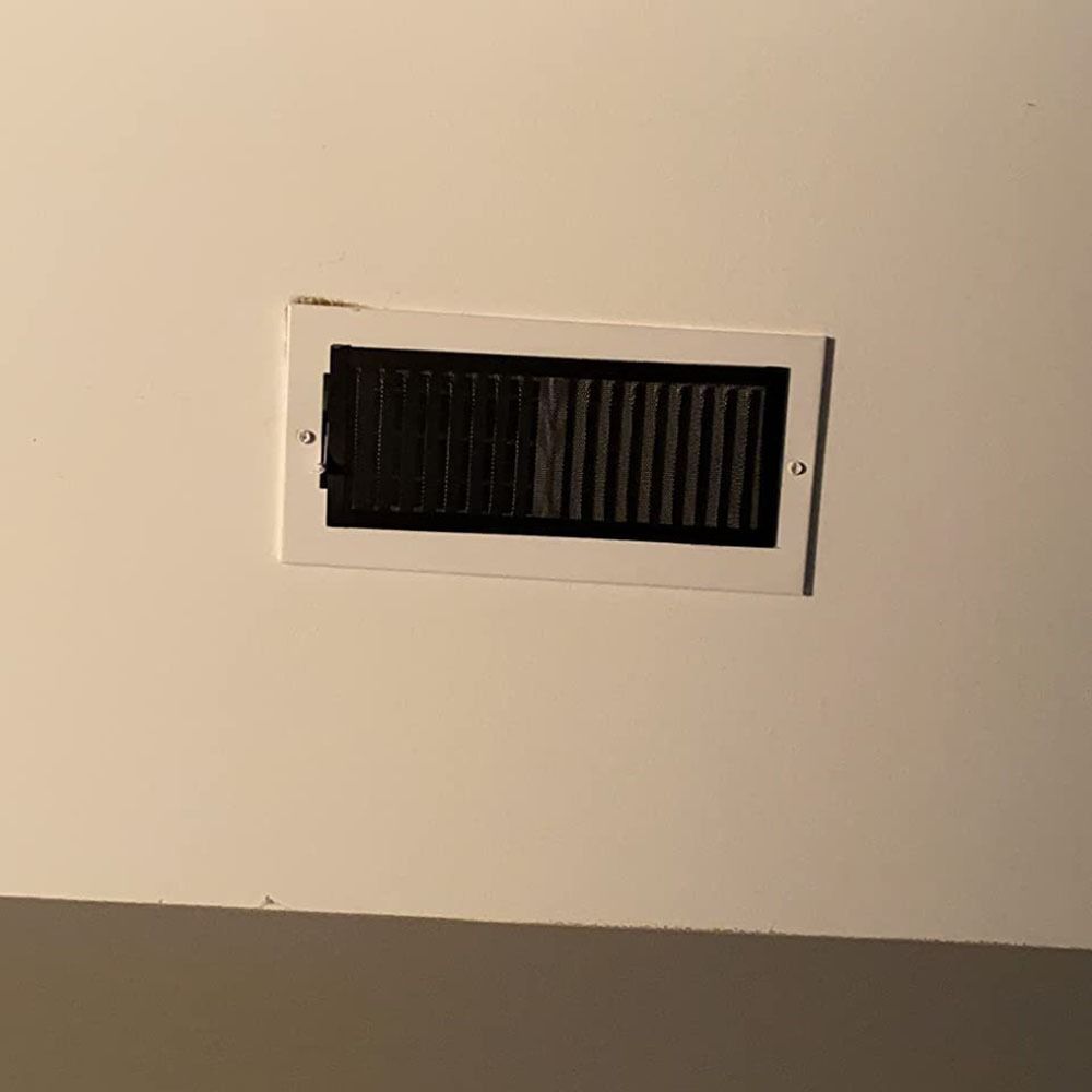 2Pcs Rectangle Shape Magnetic Air Vent Screen Cover Mesh Filter Air Vent Filter Ceiling Vent