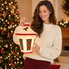 Plug-In Blow-Molded Christmas Decoration with for Holiday Indoor Display