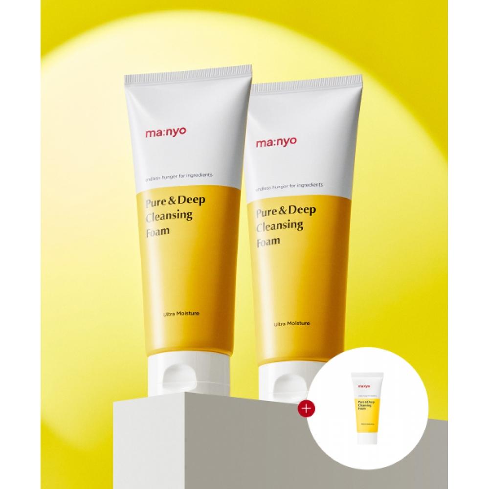 Manyofactory [2pack] Pure   Deep Cleansing Foam 200ml  +20ml Additional Gift none