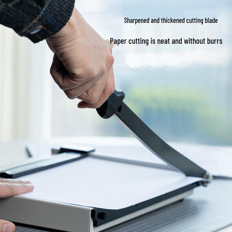 Deli A4 Manual Steel Paper Cutter CN plug (adapter included)