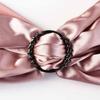Multifunctional Round Metal Scarf Buckle Hijab Scarf Clip Clothing Corner Knotted Buckles   Girls
