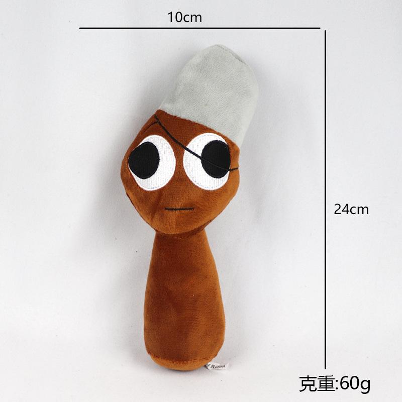 53 Styles Sprunki Plush Toys Incredibox Plush Sprunki Game Pillow Stuffed Dolls for Kids Children Birthday Christmas Gift