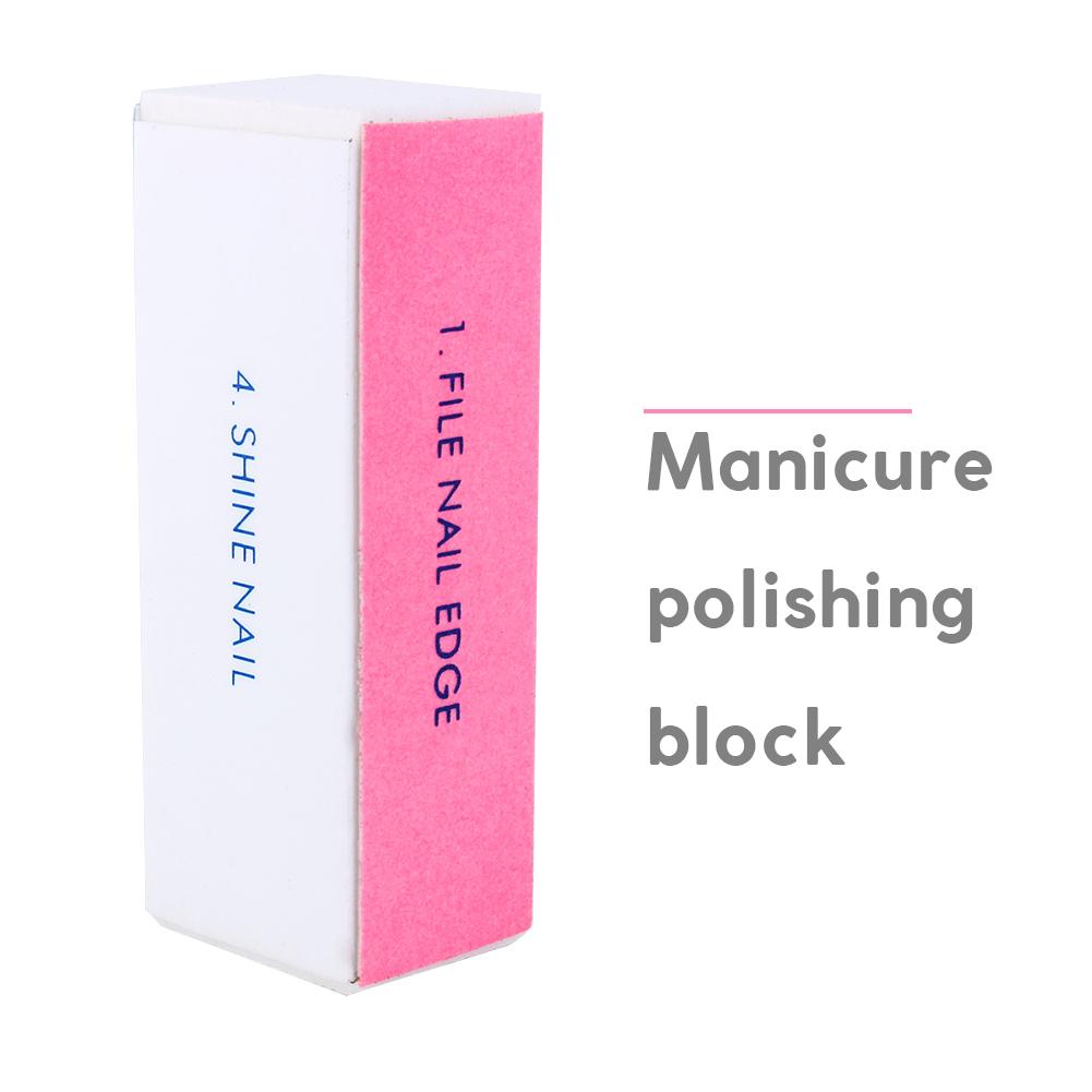 1 10 Pcs Nail Art Shiner Buffer Buffing 4 Ways Block Sand Sanding File Manicure