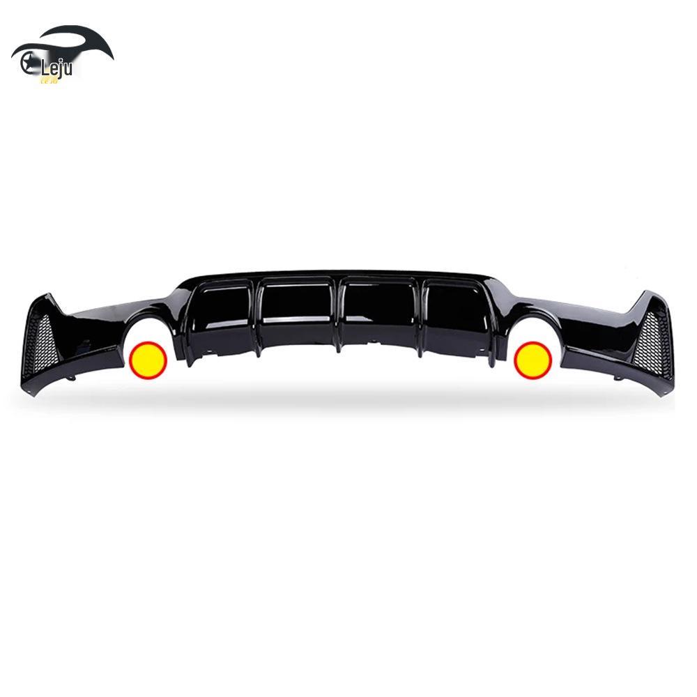 Rear Diffuser MP Style for 14-20 BMW 4 Series F32 - Single Side, Quad Outlet