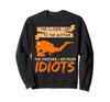 Idiots Wetsuit Fins Snorkeling Scuba Diving T-Shirt Sweatshirt