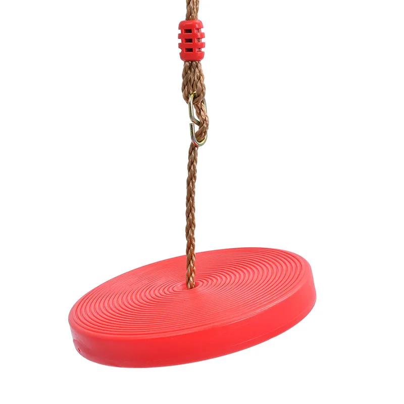 Thickened Colorful Children's Disc Swing Toys Rocking Chair Indoor Outdoor Garden Playground Octagonal Petal Swing Hanging Swing