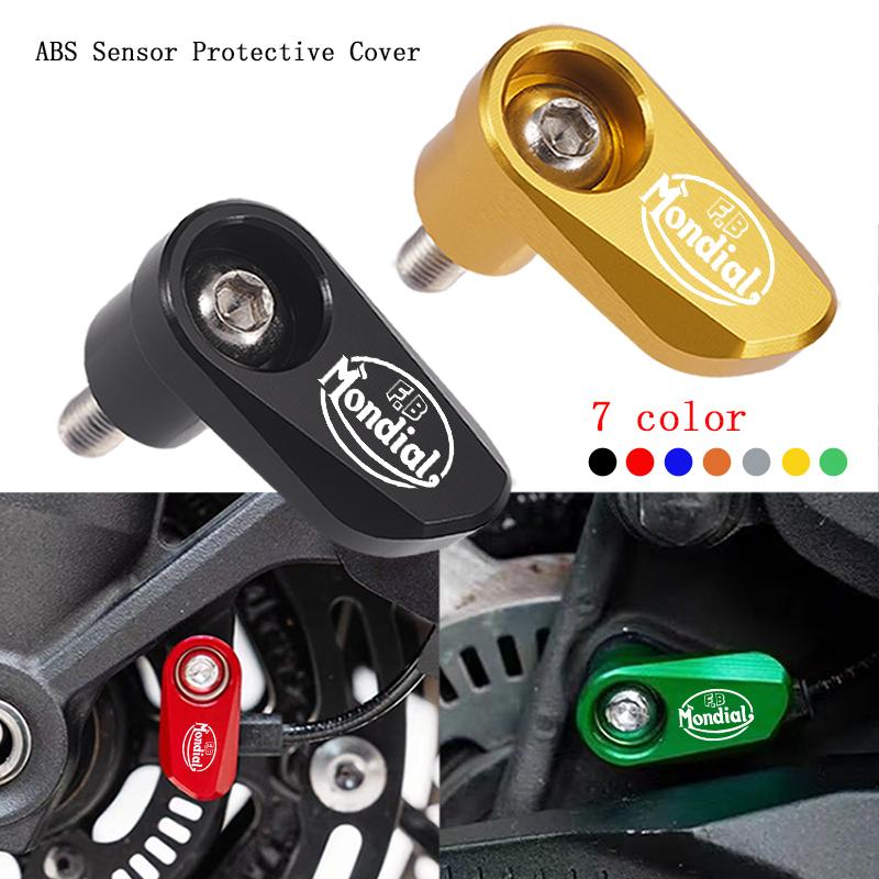 Motorcycle Front Wheel ABS Sensor Protection Guard Cover For FB Mondial Flat Track Hps 125 300 Hipster Imola Smt Smx 125 Enduro