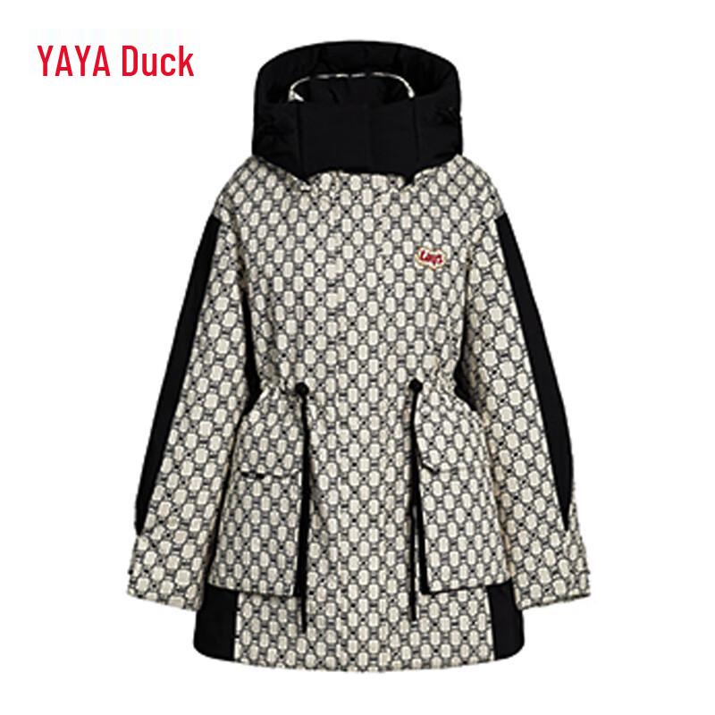 

Женский пуховик средней длины с капюшоном Yaya x Lay s Collaboration (YE3B002061D) M