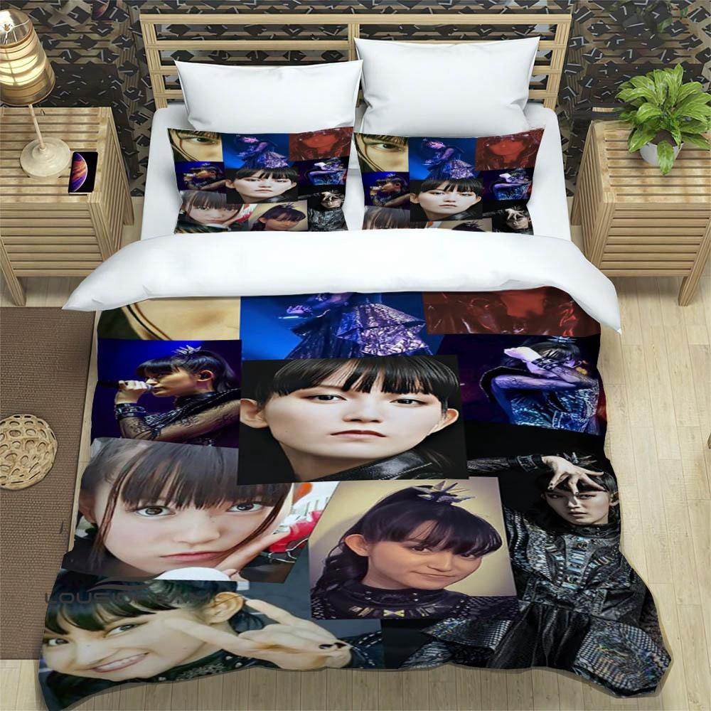 3D Print Music Band BABYMETAL Bedding Set Single Twin Full Queen King Size Bed Set Adult Kid Bedroom Duvetcover Set Home Textile