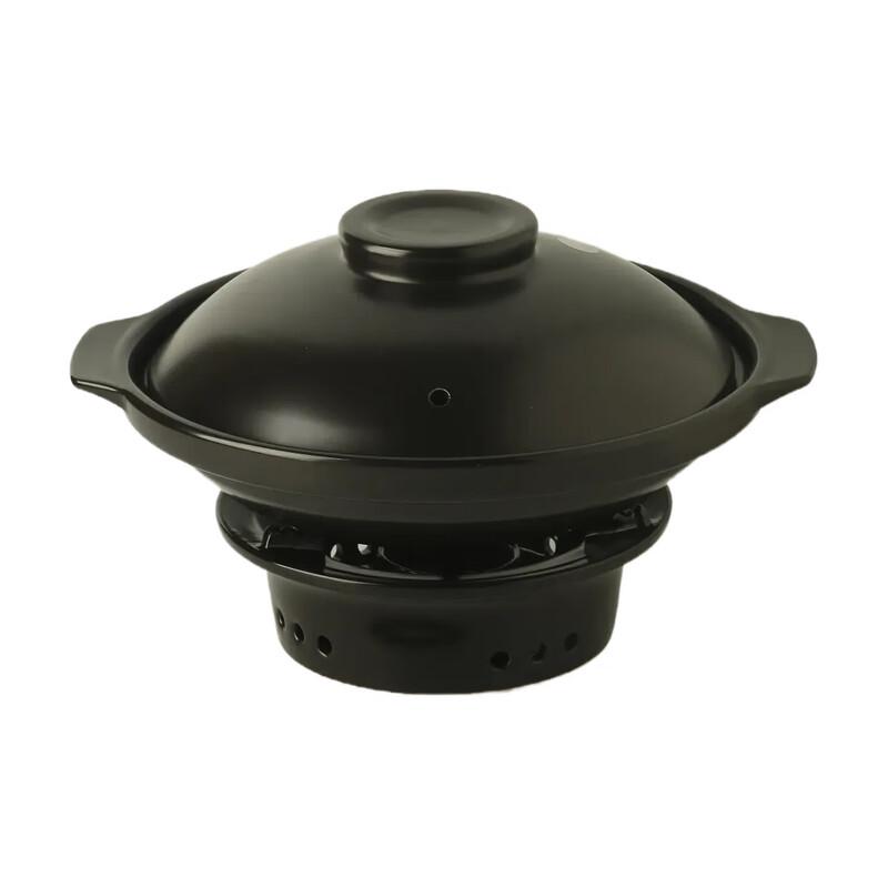 PuPan Ceramic Dry Pot with Alcohol Stove