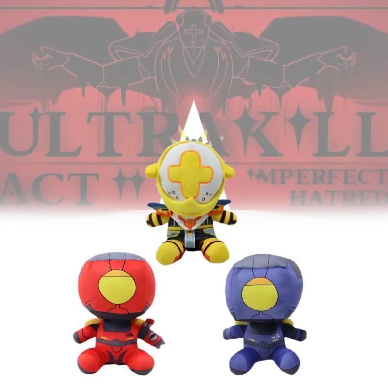 Plush Game Ultrakill Toys Cute Robot Boy Child Birthday Holiday Dolls Gifts