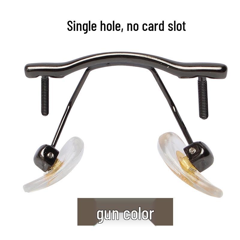Unisex Rimless Diamond-Cut Glasses for Myopia with Single Hole Nose Bridge - Free Shipping