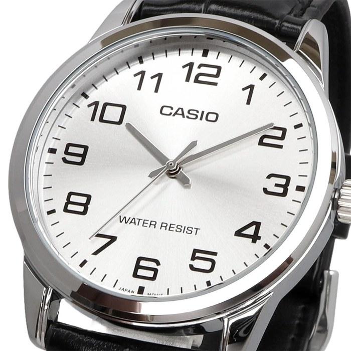 Casio MTP-V001L-7B Analog Quartz Men's Watch, Silver