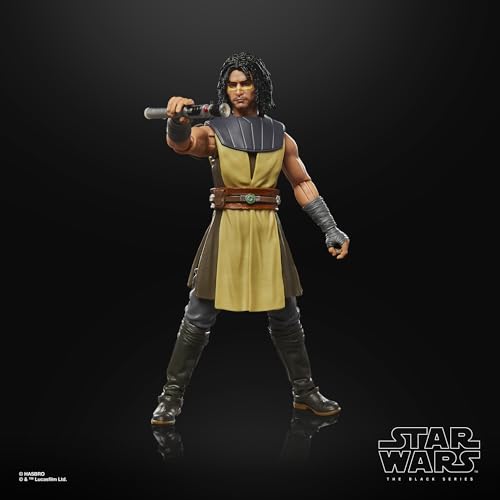 Hasbro Star Wars Black Series Star Wars: As Guerras Clônicas Quinlan Vos Figura de Ação Colecionável Premium 15cm G2587 Autêntico