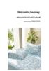 Princess Style Cooling Bed Skirt Set with Ruffled Lace Bedspread - Ice Silk Bean Mat for Summer