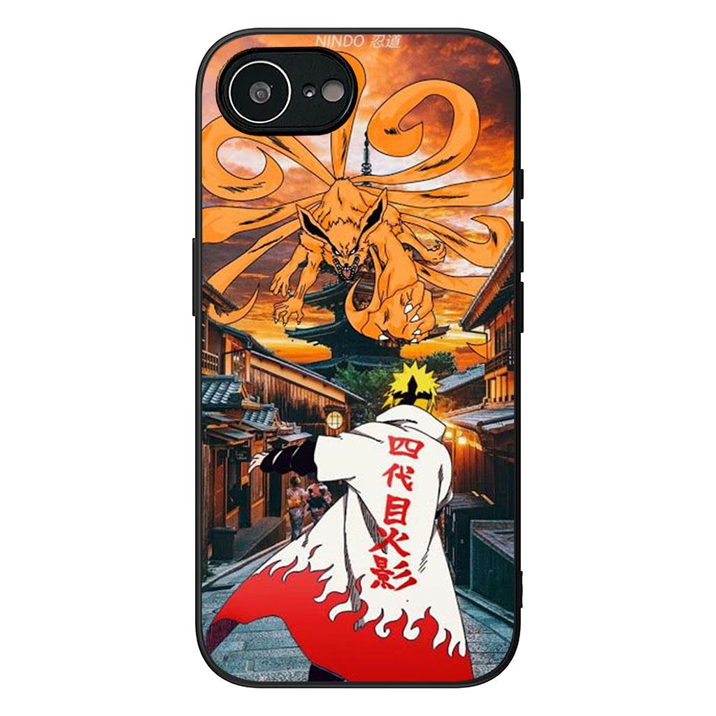 Namikaze Minato Uchiha Sasuke Narutos Cover for Apple iPhone 17 16 Plus 13 12 Pro Max Mini X XR ProMax 16E 15+ 16Plus Air Case