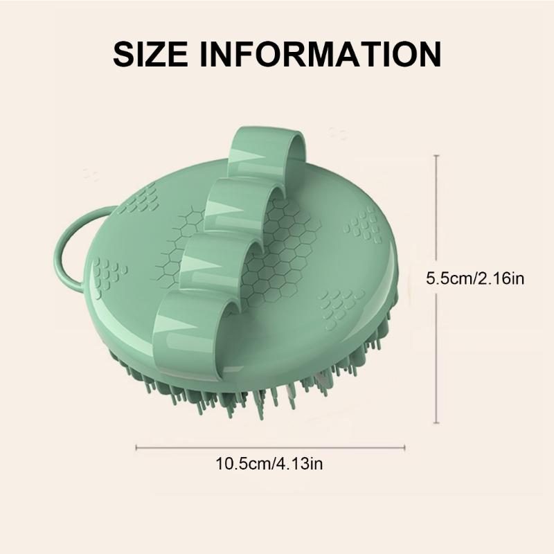Body Brush Silicone Body Washer Bath Brush Shower Brush Practical Body Scrubber Massage Brush for Gentle Exfoliate
