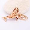 Rhinestone Dolphin Gold Plated Crystal Sea Animal Pendant Women Bag Charms Ocean Themed  Gift Key chains Bag Charm