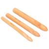 Bamboo Crochet Hook Handcrafted Knitting Needles Yarn Craft 20cm/7.9in Large Crochet HooksWhite
