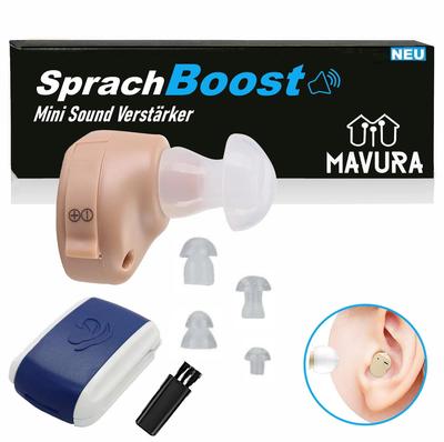 SPEECH BOOST Mini Hearing Amplifier Hearing Aid Hearing Aid Sound Amplifier Invisible Box