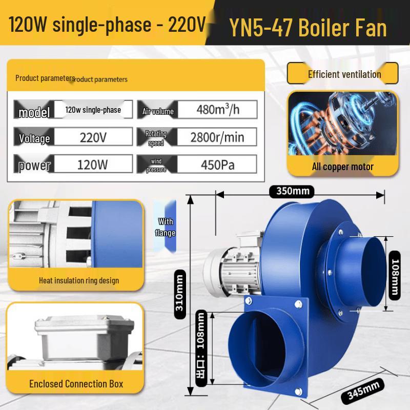 Rongyu High-Pressure Centrifugal Induced Draft Fan