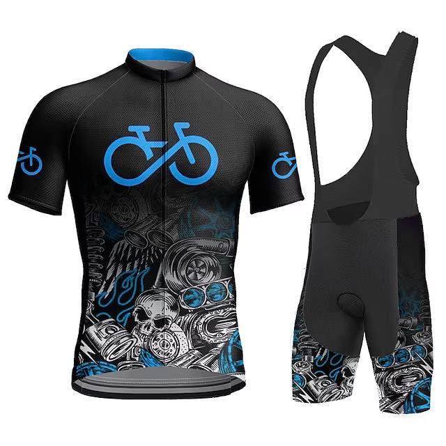 Men's and Women's Short-sleeved Cycling Suits, Road Bikes, Bicycles, Mountain Summer Quick-drying 2026 Summer Breathable Cycling Suits