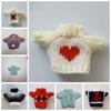 White/Red/Green Dolls Sweater Christmas Style Plush Doll's Clothing  for 16cm/17cm Bjd Doll