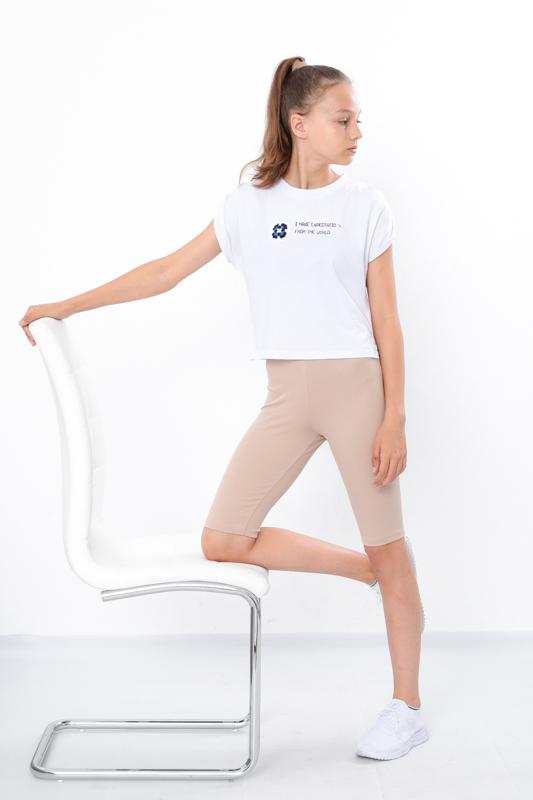 

Підліткові велосипедні шорти – Зручна посадка та швидковисихаючий матеріал, Літо, 6275-133-1 HC 140 екрю