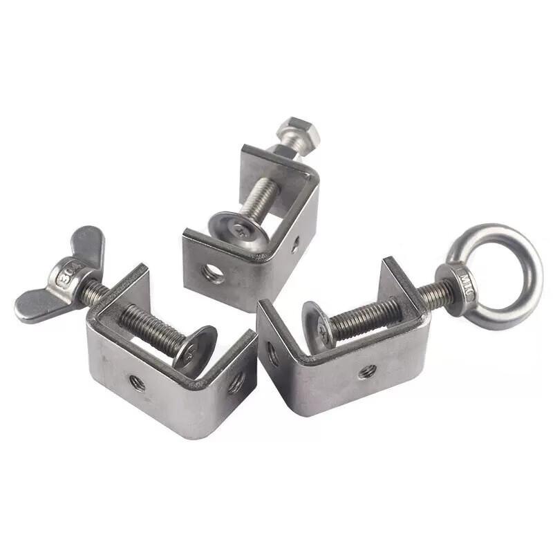 Yishuxiang Stainless Steel U/C Shape Pipe Fastening Clamps