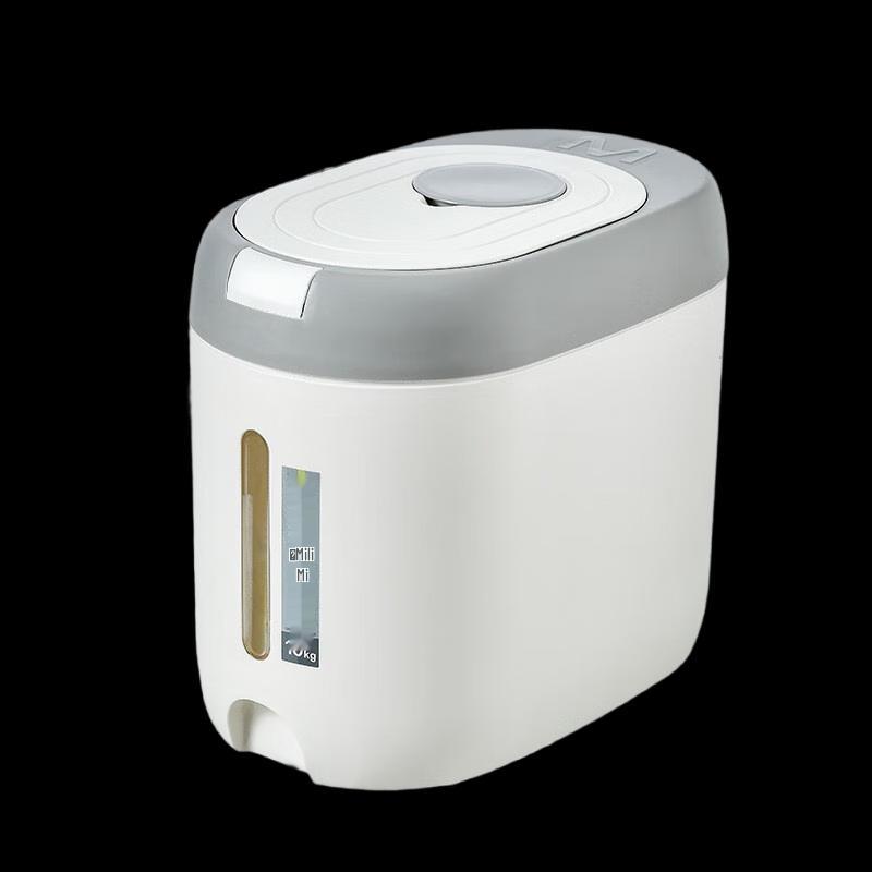 Dilona One-Touch Rice Storage Dispenser 10kg Twin Pack Light Gray 3090₽