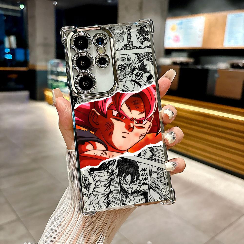 Custodia Manga Dragons Balls Per Telefono Galaxy S26Ultra DBZ Per Samsung S26 S25 S24 S23 S21 Ultra S20 FE S25 Plus 5G Cover Morbida