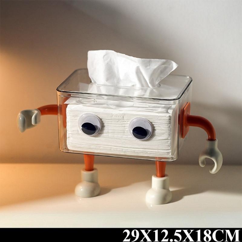 Creative Cartoon Tissue Box Funny Tissue Box Holder Modern Napkin Boxes for Living Room Decoration Accessories for Bathroom