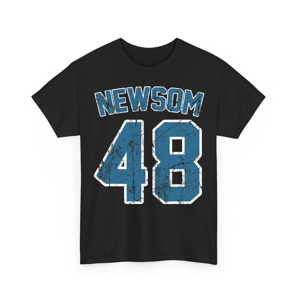 Gavin Newsom 2028 for President Election Campaign Newsom 48 Unisex TShirt Unisex T-Shirt S