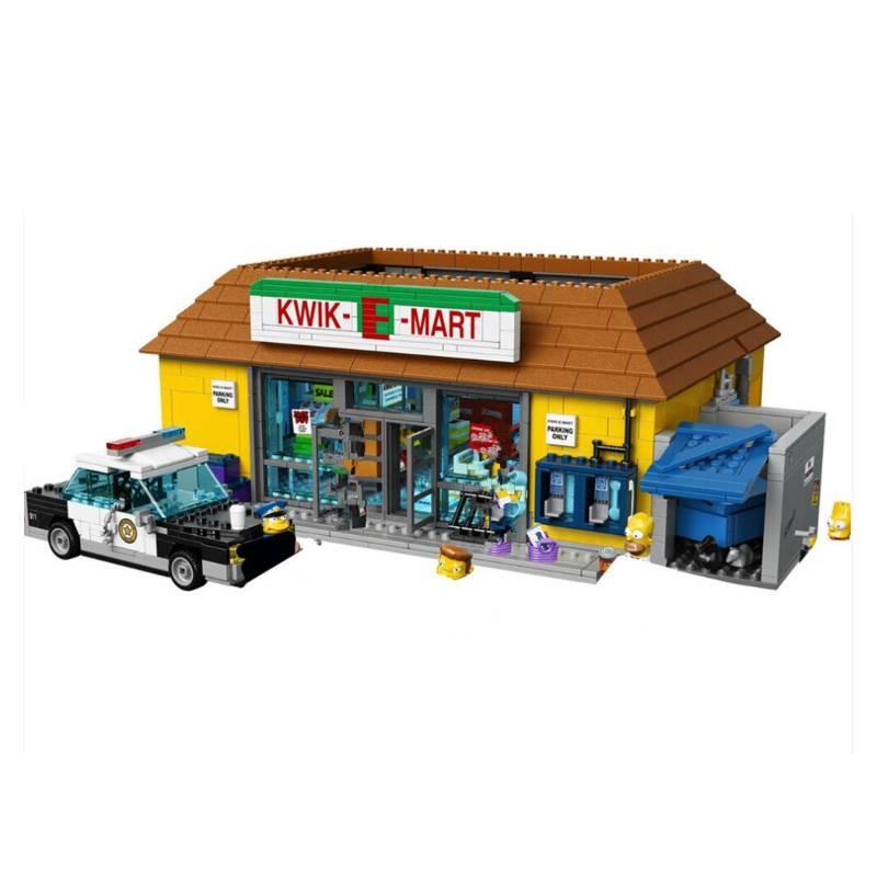 Simpsons The Supermarket Assembled Building Block Toys For Daily Chikdrens Gift