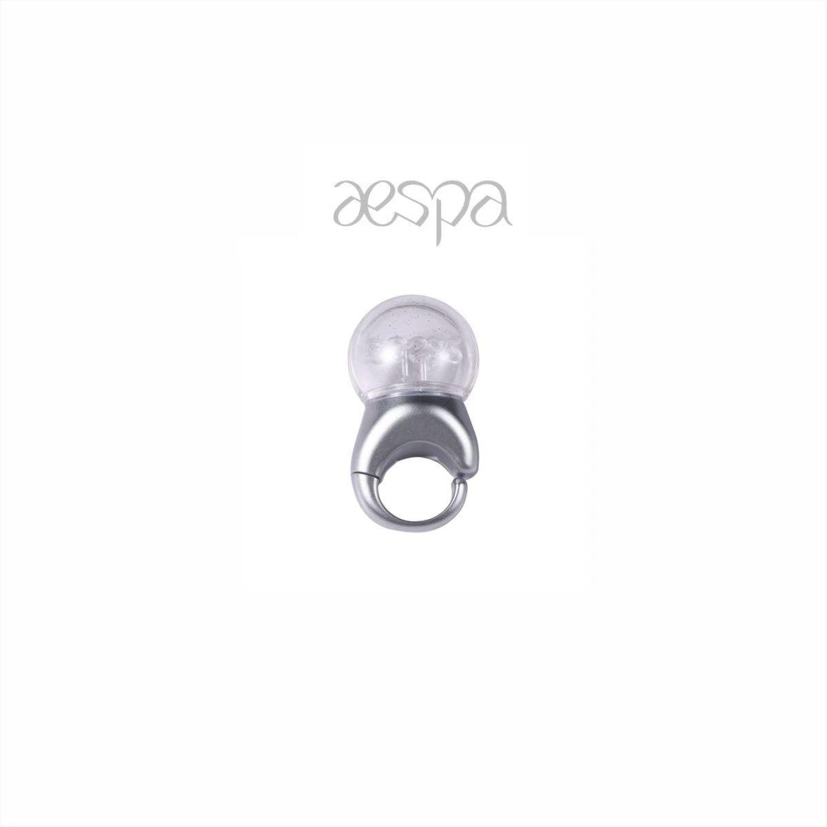 Aespa K-Pop Group Color-Changing Light-Up Cheering Stick Ring