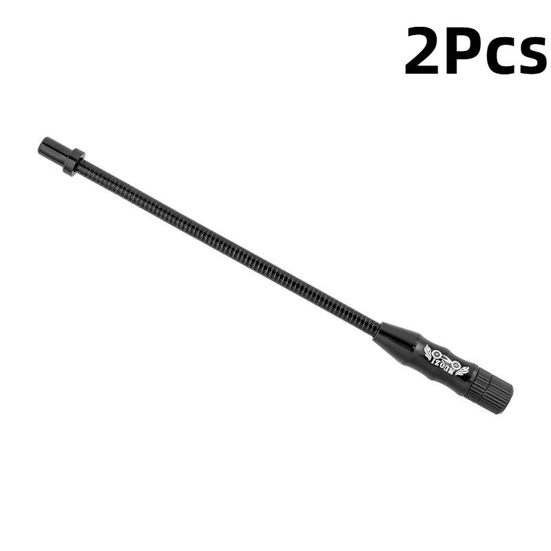 Universal Fit Aluminium Alloy Bike V Brake Cable Guide Pipe Wear Resistant Bend Hose Tube for All Kinds of Bicycles Repair
