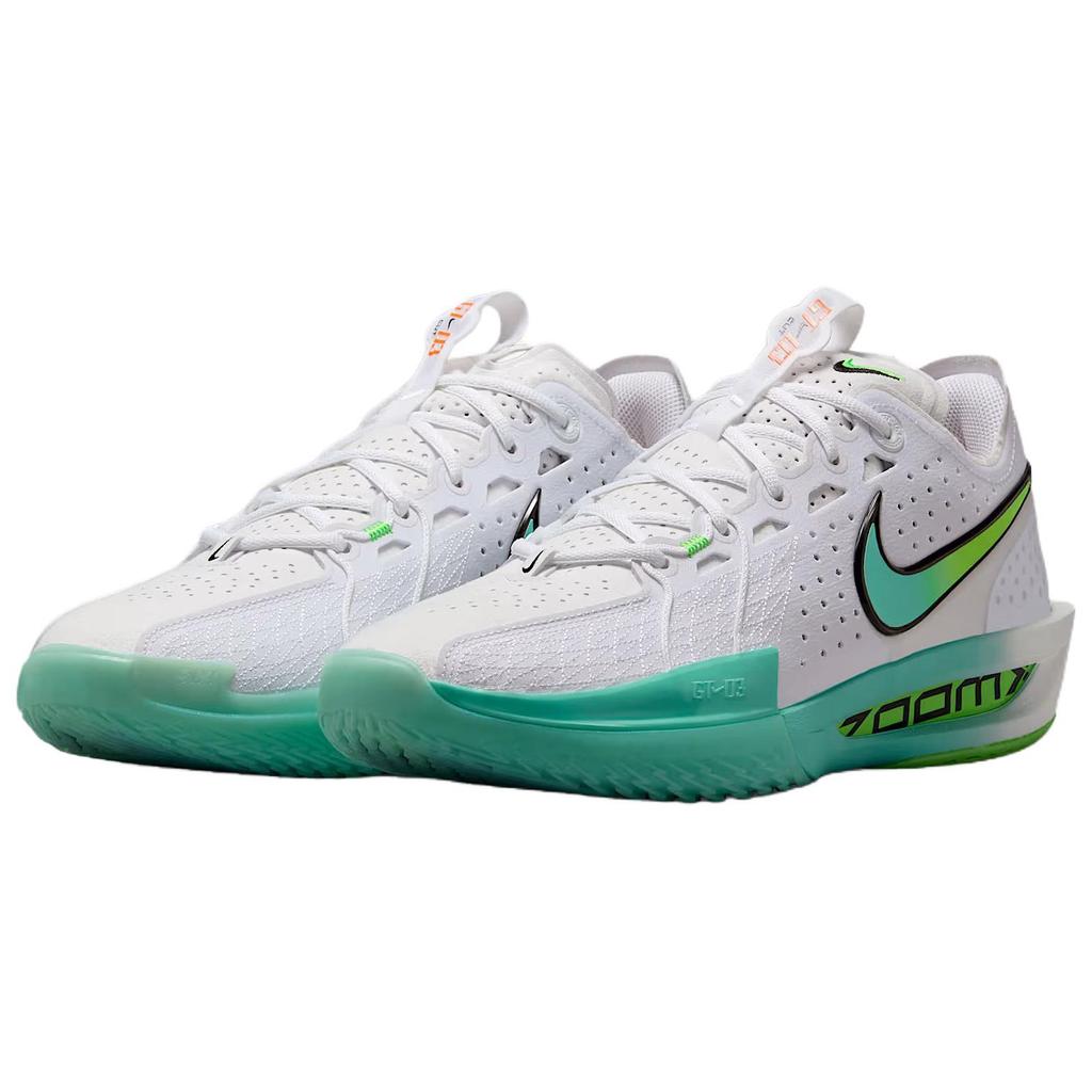Nike Air Zoom GT Cut 3 EP Bleached Turquoise Unisex Sneakers White Green-Strike Black DV2918-107
