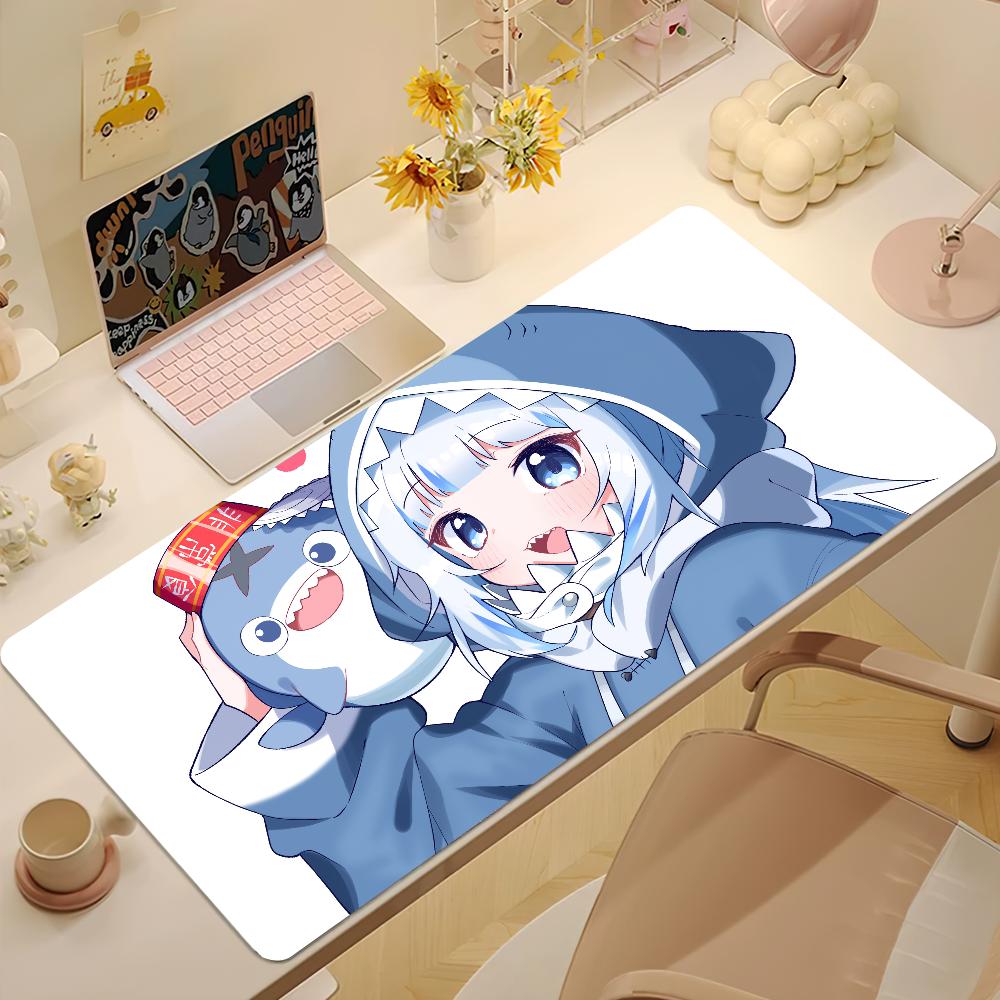 Hololive Gawr Gura Singer Erotic Bust Mouse Pad Nonslip Thickened MousePad Student Gaming Cushion Large Writing Lockedge Office