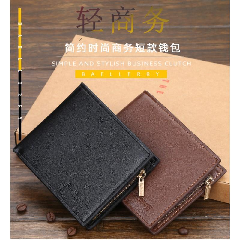 Wallet Men's Short Korean Version Business Multi Slot With 30% Discount Driver's License Zipper Coin Purse
