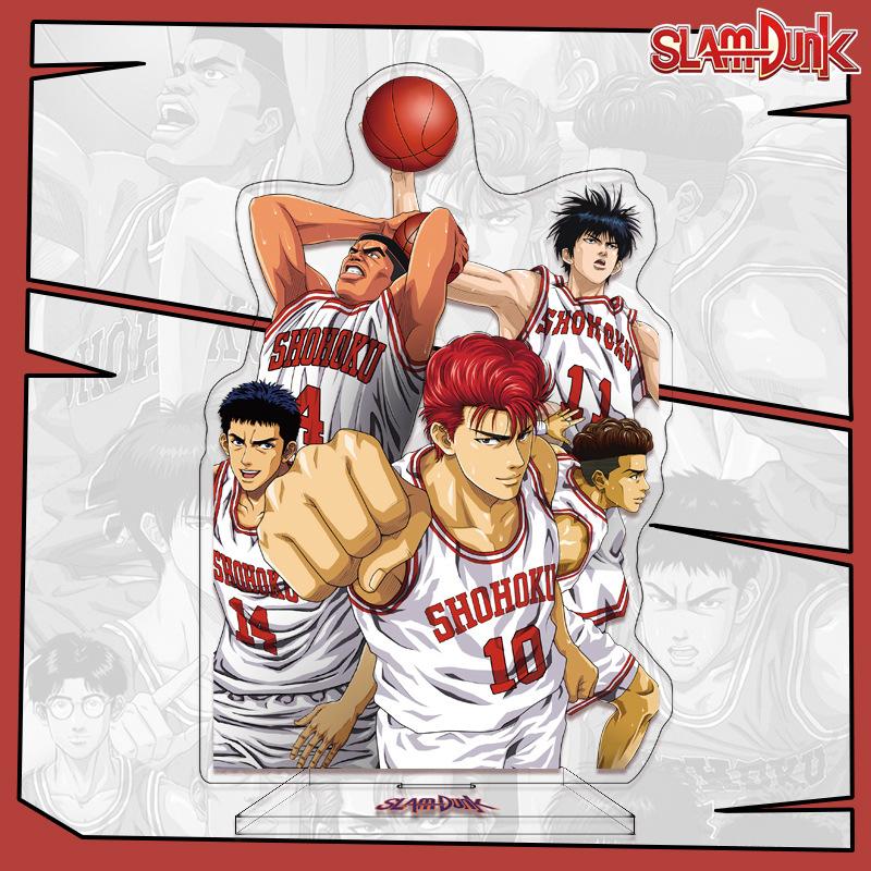 Supporto Acrilico Anime Slam Dunk 16cm Supporto Acrilico Personalizzabile Fornitura Transfrontaliera Alto Qualità Superiore Merchandising Anime Slam Dunk