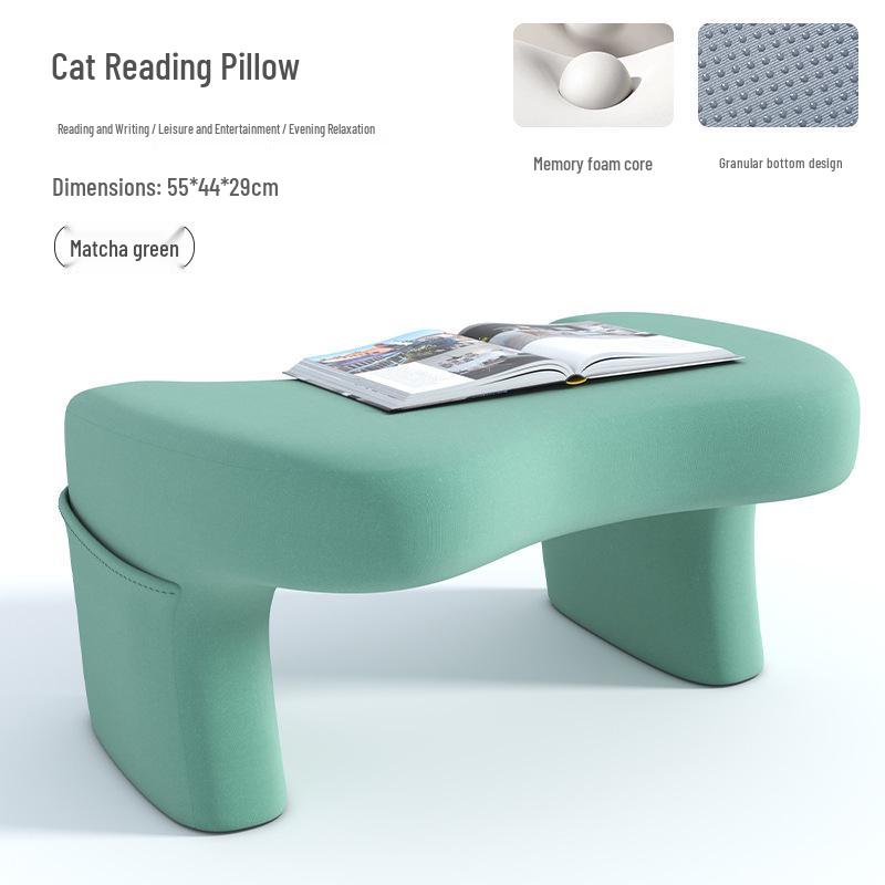 

Multifunctional Bed Desk: Game, Read, Study & Work Cushion for Home Cat Reading Pillow 55x44x29cm