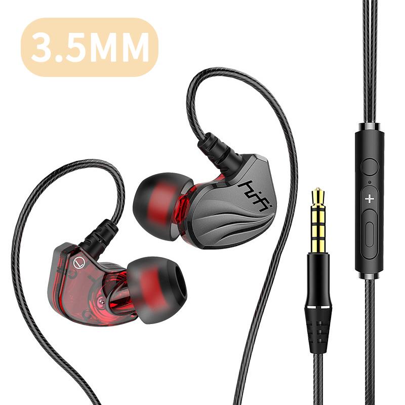Wired Earphone 3.5mm AUX/Type C In-Ear HIFI 6D Surround Bass In-Ear Game Music Headsets With MIC For Samsung Huawei Xiaomi PC