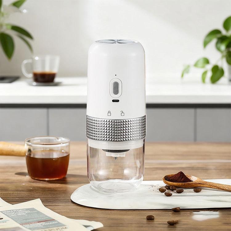 Compact Multi-Functional Household Coffee Grinder Charging Version белый