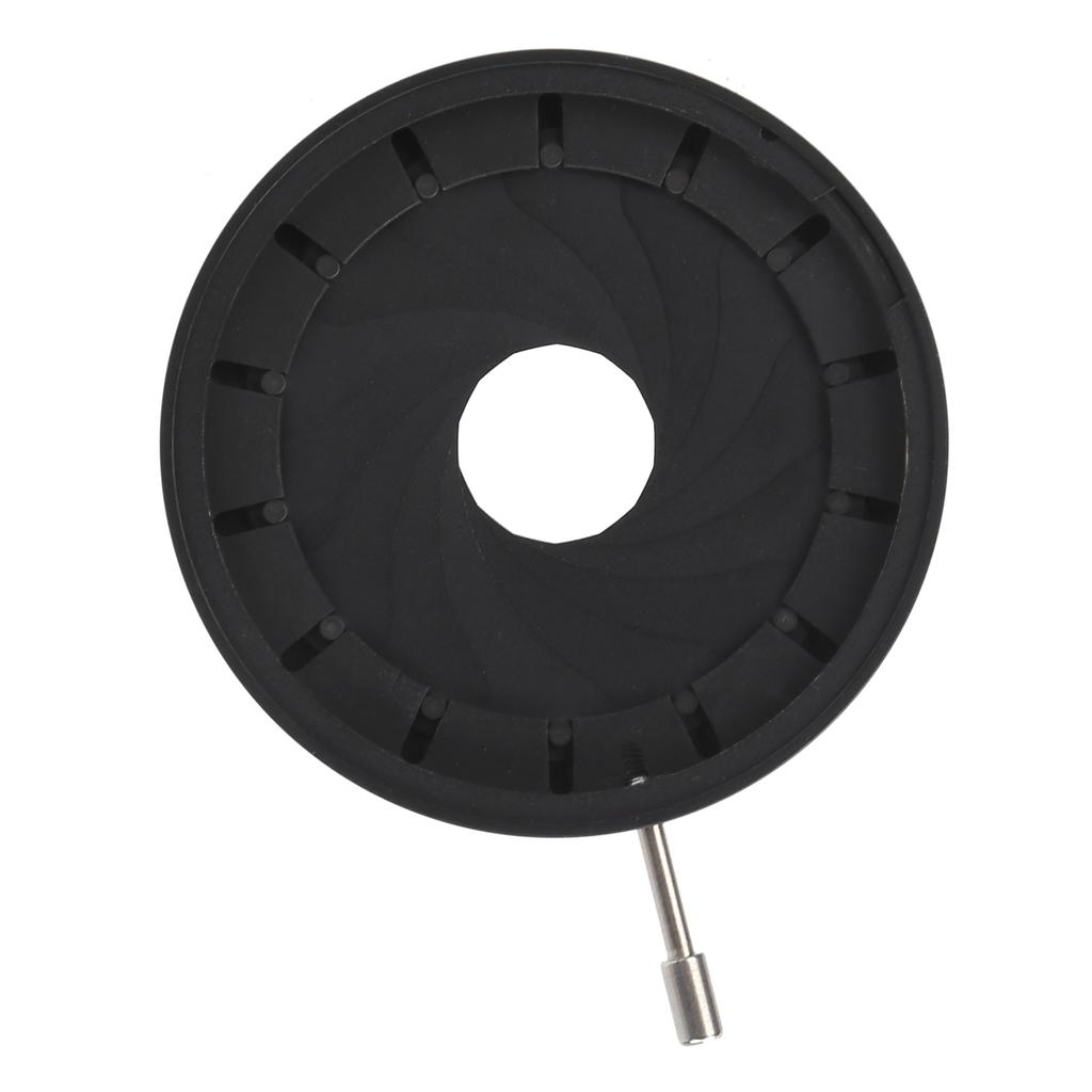 SK34 Adjustable Iris Aperture Diaphragm Module Condensor Optical Diaphragm for Optical Instrument 1.5‑34mm