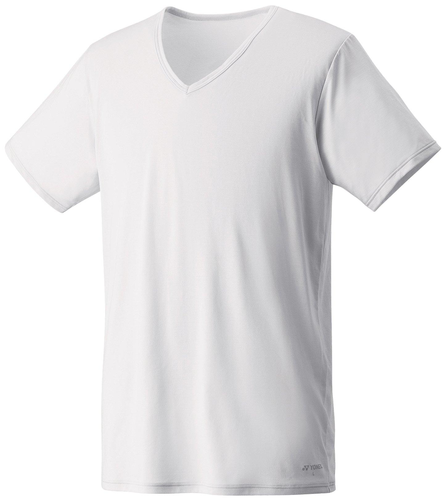 

Outdoor Inner Shirt 44002 White Japan to Japanese size [YONEX] Men s S- (equivalent S)