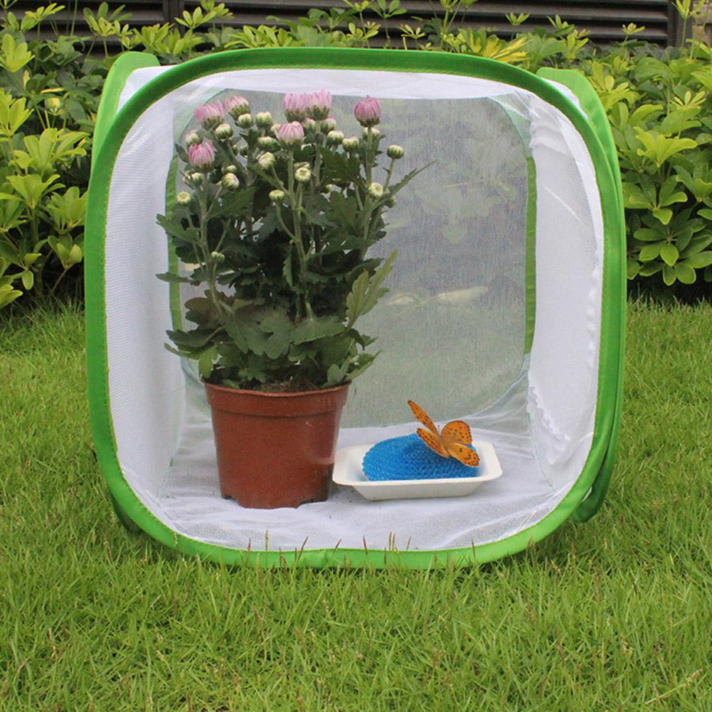Large Foldable Portable Durable Ventilated Butterfly House Breeding Cage