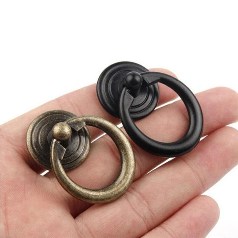 10 Pieces Antique Vintage Cabinet Knobs Drawer Knobs Dresser Hardware Handles for Kitchen Cupboard Doors Closet