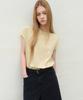 Leuba Boyfit Cap Sleeve T-Shirt - Cream Butter