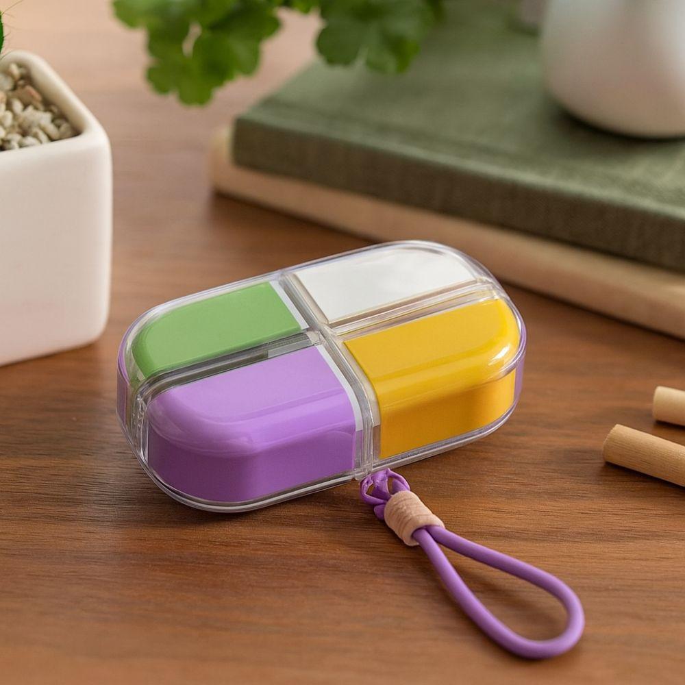 Large Capacity Weekly Pill Container Sealed Storage Pill Storage Box Pill Organizer Travel Use